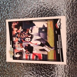 Score - Rod Smith Vintage Trading Card - #1 - Denver Broncos - NFL - EUC